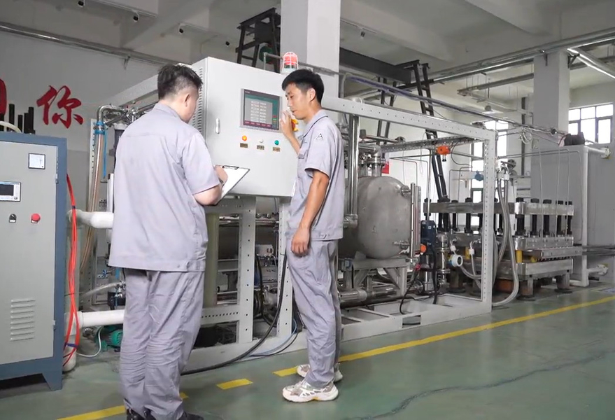 Shandong Saikesaisi Hydrogen Energy Co., Ltd Produktionslinie des Herstellers